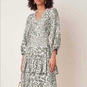 COPY - Alexis Teresa green leaf dress